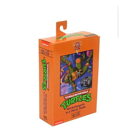 NECA Teenage Mutant Ninja Turtles (Cartoon) Action Figure Ultimate Michelangelo VHS 18 cm NECA Teenage Mutant Ninja Turtles (Cartoon) Action Figure Ultimate Michelangelo VHS 18 cm
