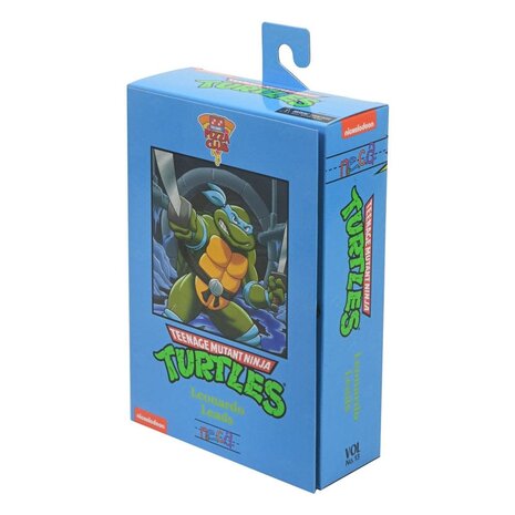 NECA Teenage Mutant Ninja Turtles (Cartoon) Action Figure Ultimate Leonardo VHS 18 cm NECA Teenage Mutant Ninja Turtles (Cartoon) Action Figure Ultimate Leonardo VHS 18 cm