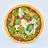 Abysse Corp Teenage Mutant Ninja Turtles - Flexibele Mousesmat - Pizza Abysse Corp Teenage Mutant Ninja Turtles - Flexibele Mousesmat - Pizza