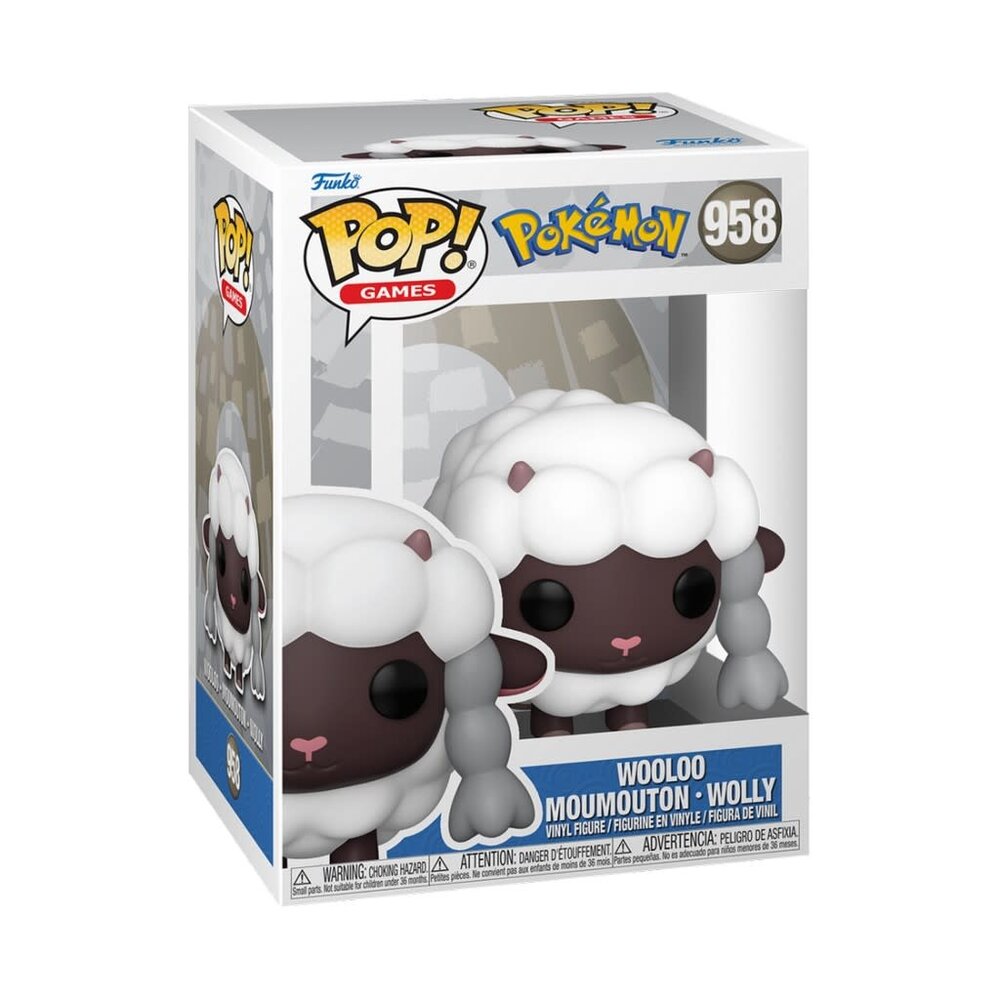 Funko Pop! Games: Pokemon - Wooloo Funko Pop! Games: Pokemon - Wooloo