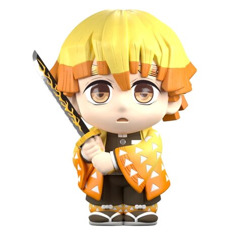 Monogram Demon Slayer Kimetsu No Yaiba: Zenitsu Figural Coin Bank Monogram Demon Slayer Kimetsu No Yaiba: Zenitsu Figural Coin Bank