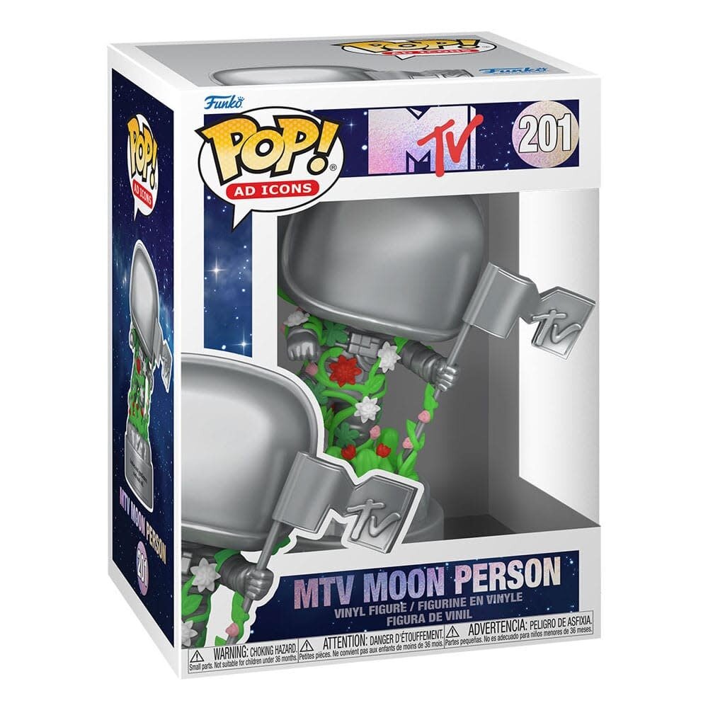 Funko MTV 40th Pop! Ad Icons Vinyl Figure Moon Person 9 cm