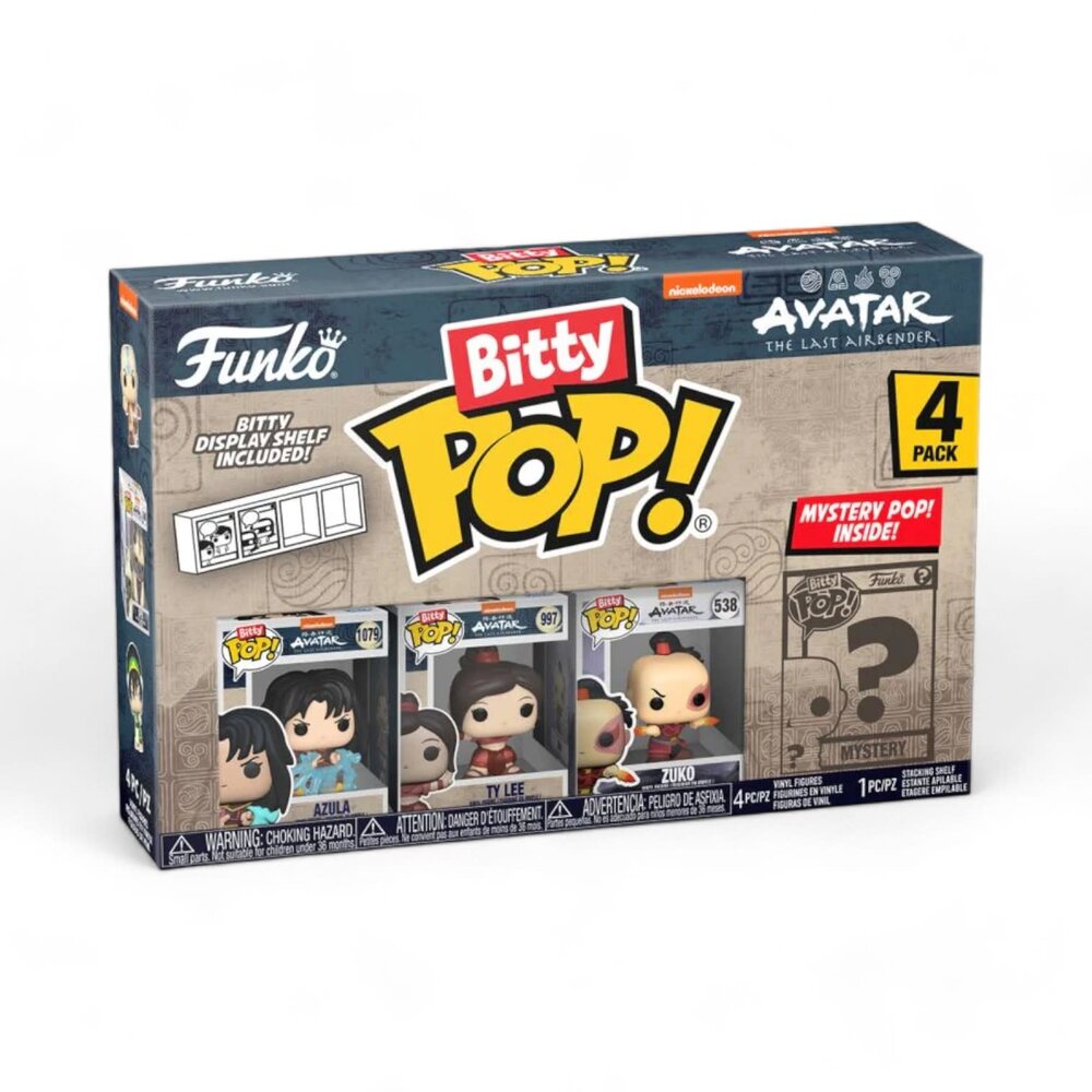 Funko Avatar The Last Airbender Bitty Pop! Vinyl Figure 4-Pack Azula 2,5 cm