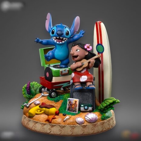 Iron Studios Lilo & Stitch Deluxe Kunst Skala Statue 1/10 Lilo & Stitch 20 cm Iron Studios Lilo & Stitch Deluxe Kunst Skala Statue 1/10 Lilo & Stitch 20 cm