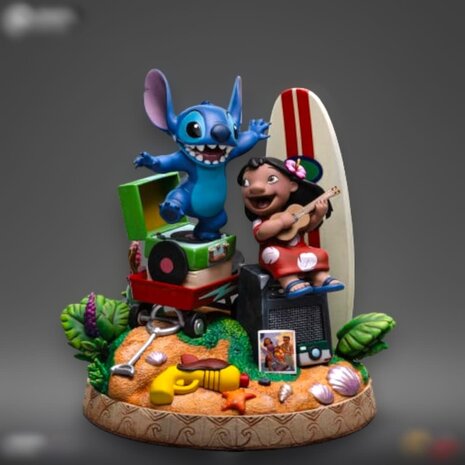 Iron Studios Lilo & Stitch Deluxe Kunst Skala Statue 1/10 Lilo & Stitch 20 cm Iron Studios Lilo & Stitch Deluxe Kunst Skala Statue 1/10 Lilo & Stitch 20 cm