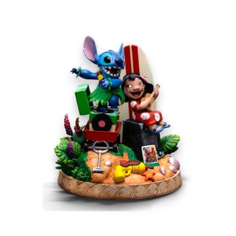 Iron Studios Lilo & Stitch Deluxe Kunst Skala Statue 1/10 Lilo & Stitch 20 cm Iron Studios Lilo & Stitch Deluxe Kunst Skala Statue 1/10 Lilo & Stitch 20 cm