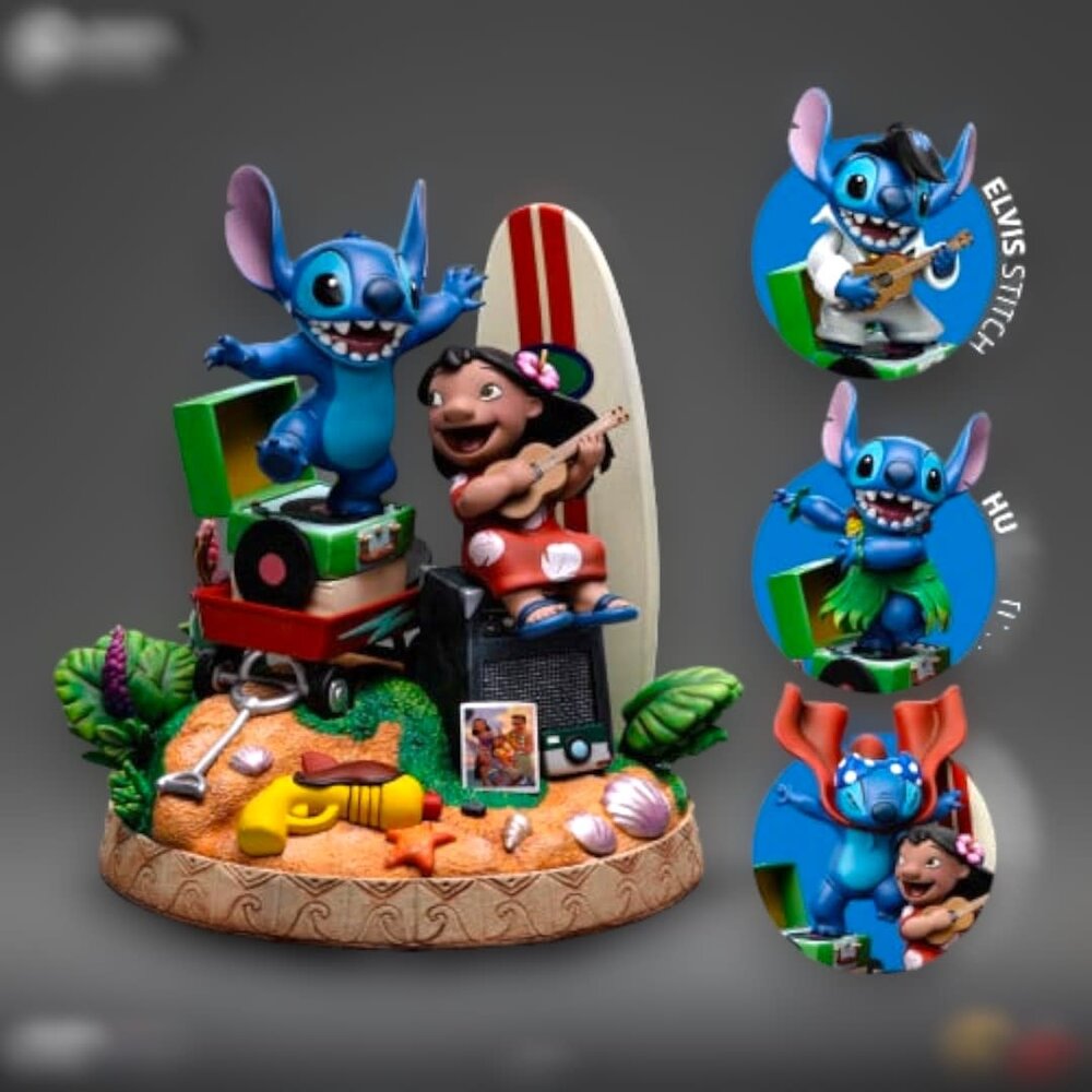 Iron Studios Lilo & Stitch Deluxe Art Scale Statue 1/10 Lilo & Stitch 20 cm Iron Studios Lilo & Stitch Deluxe Art Scale Statue 1/10 Lilo & Stitch 20 cm