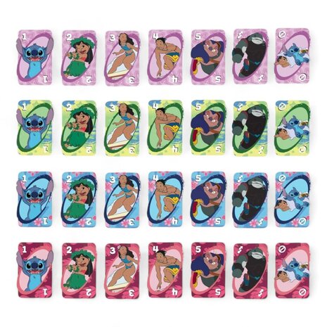 Mattel Lilo & Stitch Card Game UNO Mattel Lilo & Stitch Card Game UNO