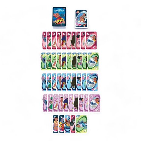 Mattel Lilo & Stitch Card Game UNO Mattel Lilo & Stitch Card Game UNO