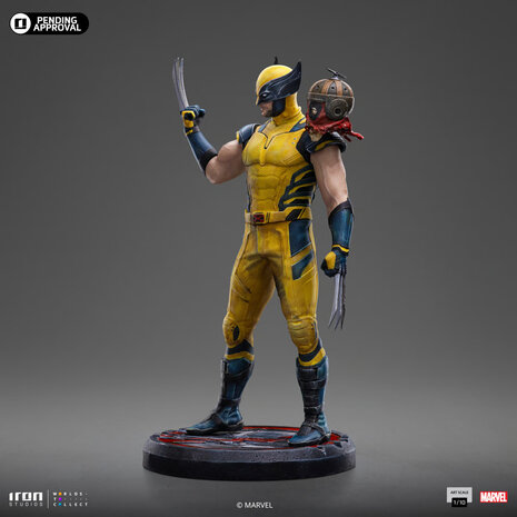 Iron Studios Deadpool 3 Art Scale Statue 1/10 Wolverine & Headpool 22 cm Iron Studios Deadpool 3 Art Scale Statue 1/10 Wolverine & Headpool 22 cm