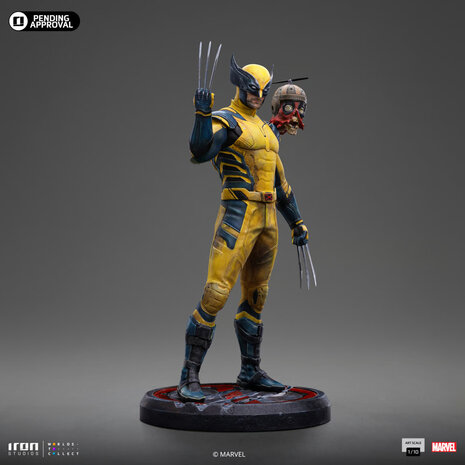 Iron Studios Deadpool 3 Art Scale Statue 1/10 Wolverine & Headpool 22 cm Iron Studios Deadpool 3 Art Scale Statue 1/10 Wolverine & Headpool 22 cm