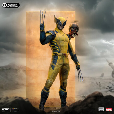 Iron Studios Deadpool 3 Art Scale Statue 1/10 Wolverine & Headpool 22 cm Iron Studios Deadpool 3 Art Scale Statue 1/10 Wolverine & Headpool 22 cm