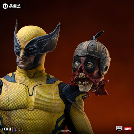 Iron Studios Deadpool 3 Art Scale Statue 1/10 Wolverine & Headpool 22 cm Iron Studios Deadpool 3 Art Scale Statue 1/10 Wolverine & Headpool 22 cm