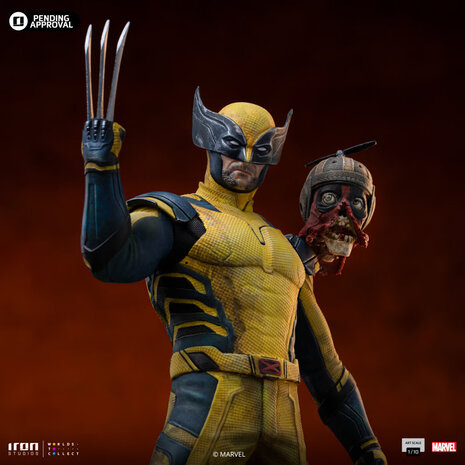 Iron Studios Deadpool 3 Art Scale Statue 1/10 Wolverine & Headpool 22 cm Iron Studios Deadpool 3 Art Scale Statue 1/10 Wolverine & Headpool 22 cm