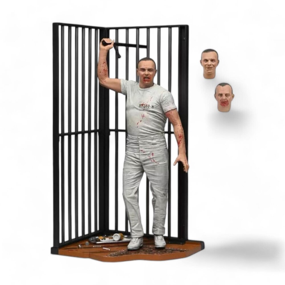 NECA The Silence of the Lambs Action Figure Dr. Hannibal Lecter (Prison Escape) 18 cm NECA The Silence of the Lambs Action Figure Dr. Hannibal Lecter (Prison Escape) 18 cm