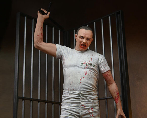 NECA The Silence of the Lambs Action Figure Dr. Hannibal Lecter (Prison Escape) 18 cm NECA The Silence of the Lambs Action Figure Dr. Hannibal Lecter (Prison Escape) 18 cm