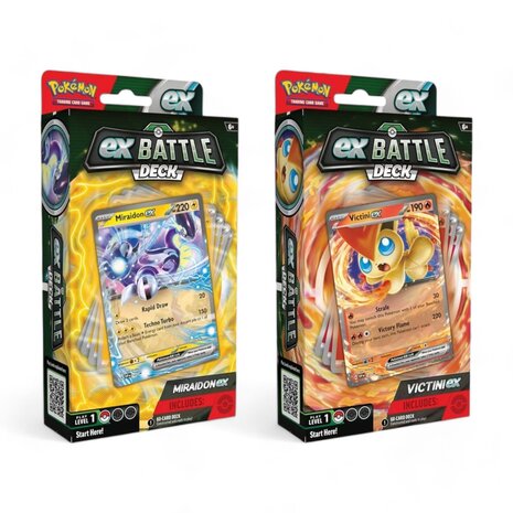 The Pokemon Company Pokémon TCG: Victini/Miraidon ex Battle Deck - Price per Piece The Pokemon Company Pokémon TCG: Victini/Miraidon ex Battle Deck - Price per Piece