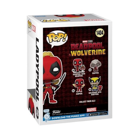 Funko Deadpool 3 POP! Marvel Vinyl Figure Ladypool 9 cm Funko Deadpool 3 POP! Marvel Vinyl Figure Ladypool 9 cm