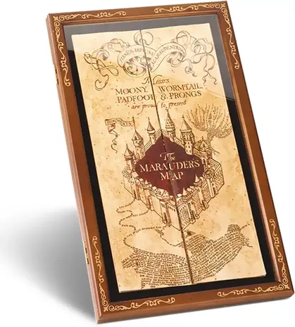 Harry Potter: Marauders Map Display Case Harry Potter: Marauders Map Display Case