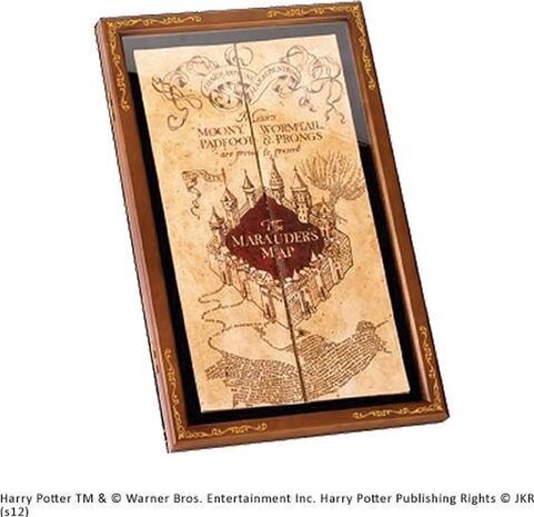 Harry Potter: Marauders Map Display Case Harry Potter: Marauders Map Display Case