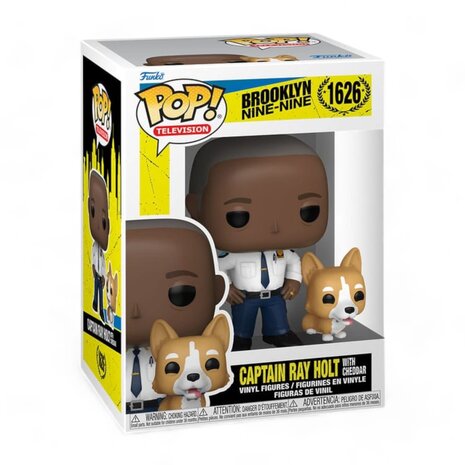 Funko Brooklyn Nine-Nine POP! TV Vinyl Figure Cpt Holt w/dog 9 cm Funko Brooklyn Nine-Nine POP! TV Vinyl Figure Cpt Holt w/dog 9 cm