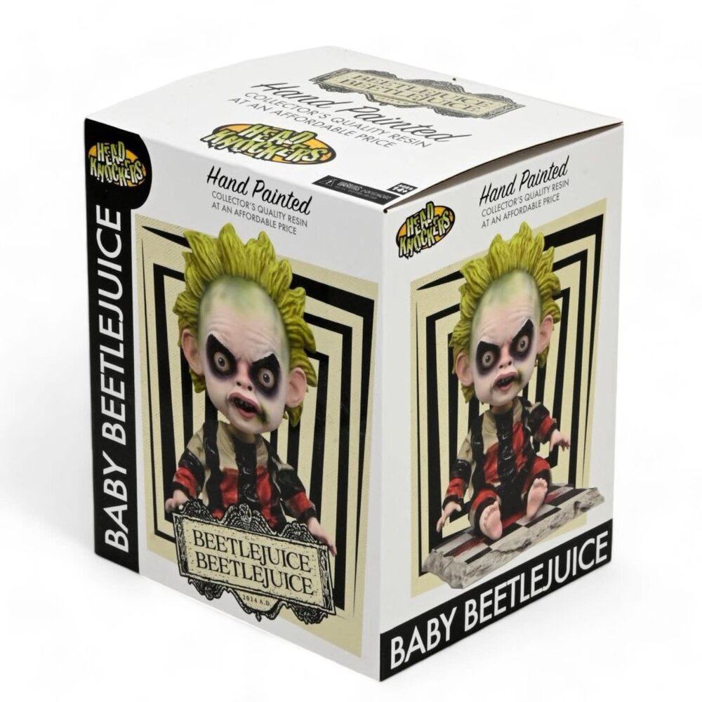 NECA Beetlejuice Beetlejuice Head Knocker Bobble-Head Baby Beetlejuice 16 cm NECA Beetlejuice Beetlejuice Head Knocker Bobble-Head Baby Beetlejuice 16 cm