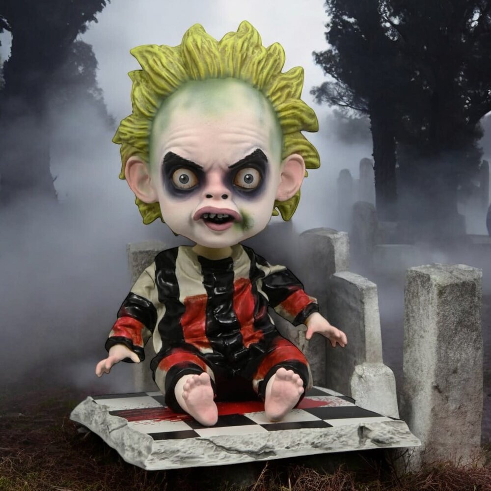 NECA Beetlejuice Beetlejuice Head Knocker Bobble-Head Baby Beetlejuice 16 cm NECA Beetlejuice Beetlejuice Head Knocker Bobble-Head Baby Beetlejuice 16 cm