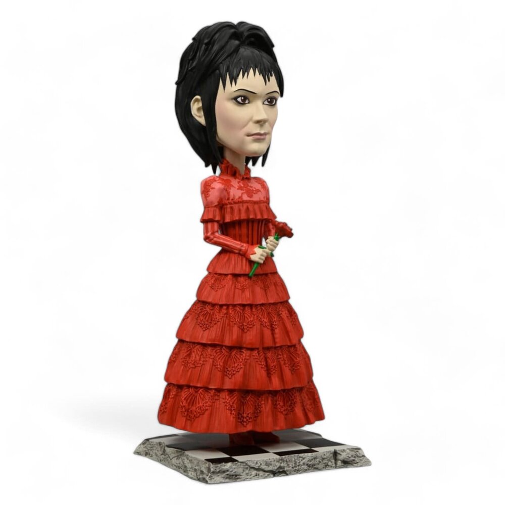 NECA Beetlejuice Beetlejuice Head Knocker Bobble-Head Lydia Wedding 20 cm NECA Beetlejuice Beetlejuice Head Knocker Bobble-Head Lydia Wedding 20 cm