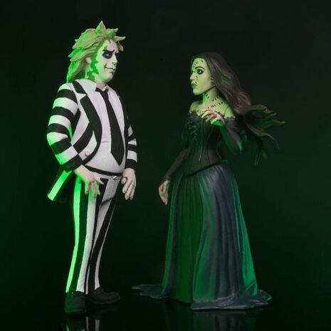 NECA Beetlejuice Beetlejuice Toony Terrors Action Figure 2-Pack Beetlejuice & Delores 15 cm NECA Beetlejuice Beetlejuice Toony Terrors Action Figure 2-Pack Beetlejuice & Delores 15 cm