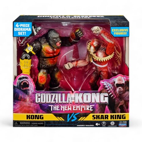 Godzilla x Kong The new Empire Action Figures: Kong vs Skar King Godzilla x Kong The new Empire Action Figures: Kong vs Skar King