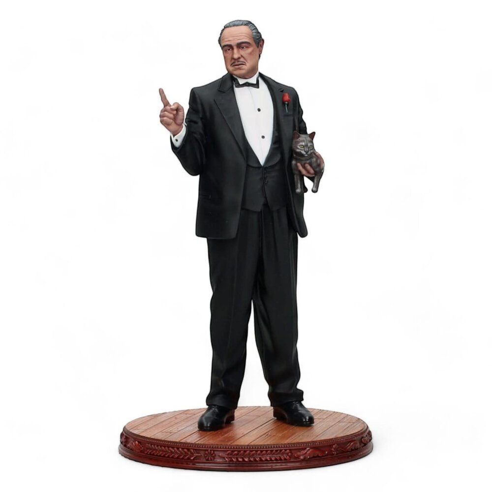 SD Toys The Godfather Movie Icons PVC Statue Don Vito Corleone The Offer 20 cm