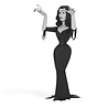 NECA Vampira Toony Terrors Action Figure Vampira Silver Screen Edition 15 cm NECA Vampira Toony Terrors Action Figure Vampira Silver Screen Edition 15 cm