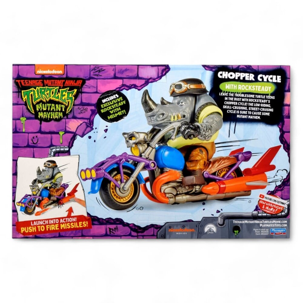 Teenage Mutant Ninja Turtles Action Figure Chopper & Rocksteady Teenage Mutant Ninja Turtles Action Figure Chopper & Rocksteady