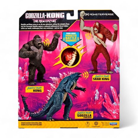 Godzilla x Kong The New Empire: Battle Roar Skar King Evolved Figure Godzilla x Kong The New Empire: Battle Roar Skar King Evolved Figure