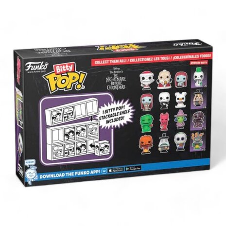 Funko Nightmare Before Christmas Bitty POP! Vinyl Figure 4-Pack Sally 2,5 cm Funko Nightmare Before Christmas Bitty POP! Vinyl Figure 4-Pack Sally 2,5 cm