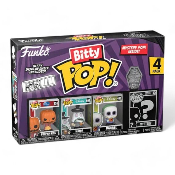 Nightmare Before Christmas Bitty POP! Vinyl Figure 4-Pack Sally 2,5 cm