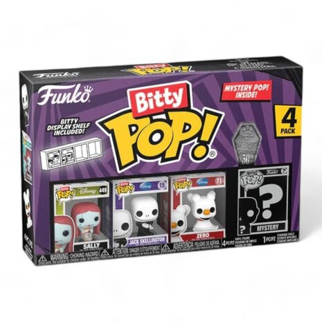 Funko Nightmare Before Christmas Bitty POP! Vinyl Figure 4-Pack Sally 2,5 cm Funko Nightmare Before Christmas Bitty POP! Vinyl Figure 4-Pack Sally 2,5 cm