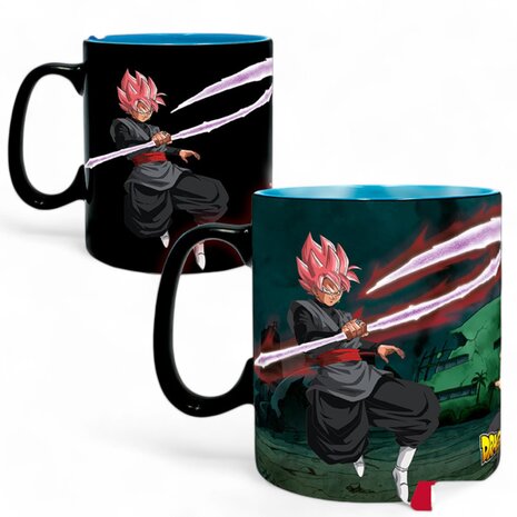 Abysse Corp DRAGON BALL SUPER - Mug Heat Change - 460 ml SaiyansvsBlack Abysse Corp DRAGON BALL SUPER - Mug Heat Change - 460 ml SaiyansvsBlack