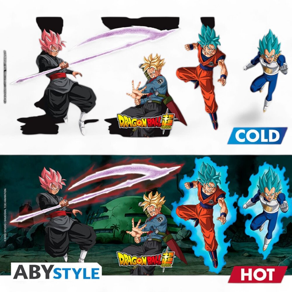 Abysse Corp DRAGON BALL SUPER - Mug Heat Change - 460 ml SaiyansvsBlack x2* A449 Abysse Corp DRAGON BALL SUPER - Mug Heat Change - 460 ml SaiyansvsBlack x2* A449