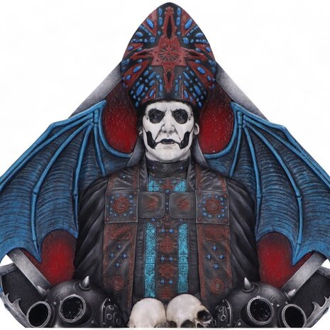 Nemesis Now Ltd Ghost Papa Emeritus IV Wall Plaque 29.5cm Nemesis Now Ltd Ghost Papa Emeritus IV Wall Plaque 29.5cm