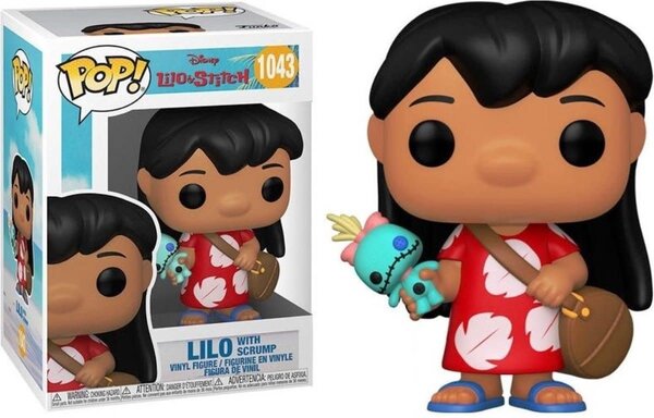 Funko Lilo & Stitch POP! Disney Vinyl Figure Lilo with Scrump 9 cm Funko Lilo & Stitch POP! Disney Vinyl Figure Lilo with Scrump 9 cm