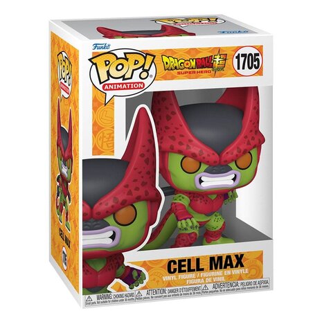 Funko Dragon Ball Super: Super Hero POP! Vinyl Figure Cell Max 9 cm Funko Dragon Ball Super: Super Hero POP! Vinyl Figure Cell Max 9 cm