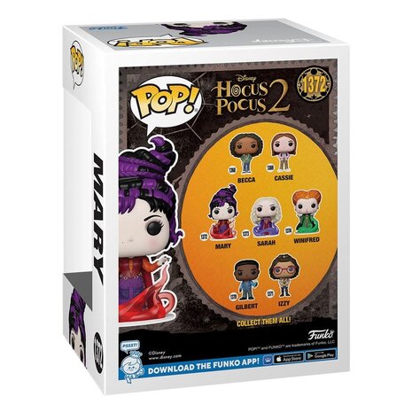 Funko Hocus Pocus 2 POP! Disney Vinyl Figure Mary (Smoke) Funko Hocus Pocus 2 POP! Disney Vinyl Figure Mary (Smoke)