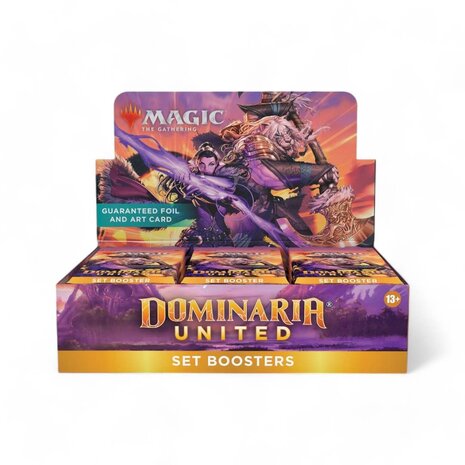wizards of the coast Magic the Gathering Dominaria United Set Booster (price per piece) wizards of the coast Magic the Gathering Dominaria United Set Booster (price per piece)