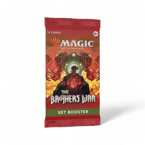 wizards of the coast Magic the Gathering The Brothers' War Set Booster (price per piece) wizards of the coast Magic the Gathering The Brothers' War Set Booster (price per piece)