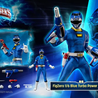 threezero Power Rangers Turbo FigZero Action Figure 1/6 Blue Turbo Power Ranger 30 cm threezero Power Rangers Turbo FigZero Action Figure 1/6 Blue Turbo Power Ranger 30 cm