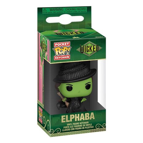 Funko Wicked POP! Vinyl Keychains 4 cm Elphaba Funko Wicked POP! Vinyl Keychains 4 cm Elphaba