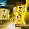 threezero Power Rangers Turbo FigZero Action Figure 1/6 Yellow Turbo Power Ranger 30 cm threezero Power Rangers Turbo FigZero Action Figure 1/6 Yellow Turbo Power Ranger 30 cm