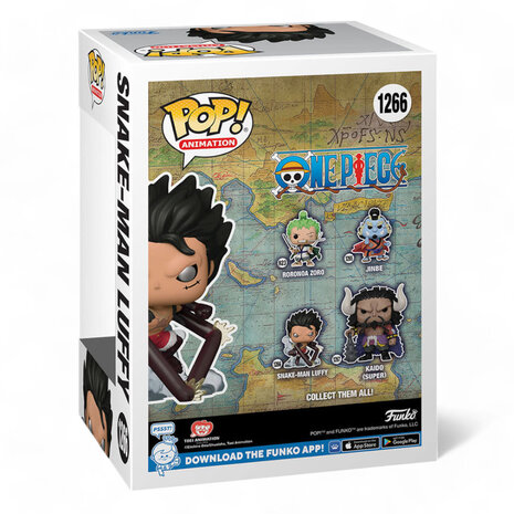 Funko One Piece POP! Television Vinyl Figure Snake-Man Luffy 9 cm POP! Funko One Piece POP! Television Vinyl Figure Snake-Man Luffy 9 cm POP!