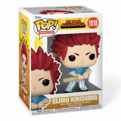 Funko My Hero Academia - Hero League Baseball POP! Animation Vinyl Figure Kirishima 9 cm Funko My Hero Academia - Hero League Baseball POP! Animation Vinyl Figure Kirishima 9 cm